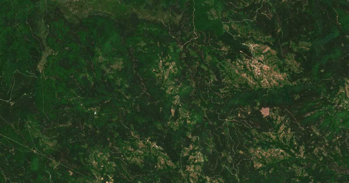 Satellite map of Glogino