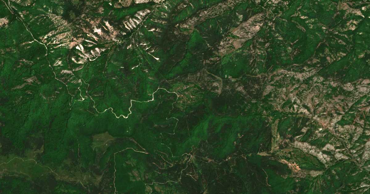 Satellite map of Planinsko