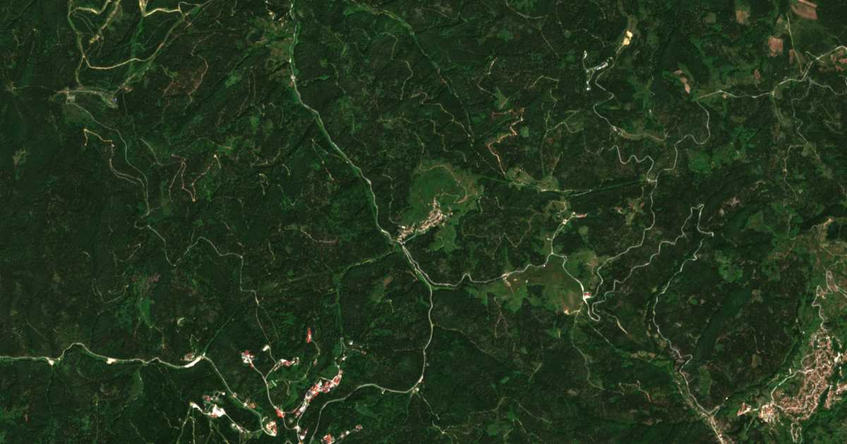 Satellite map of Progled