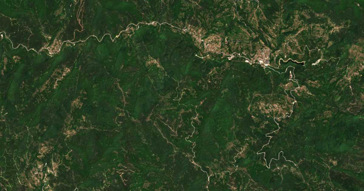Satellite map of Kupen