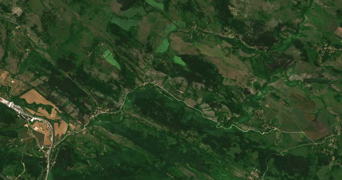 Satellite map of Berende Izvor