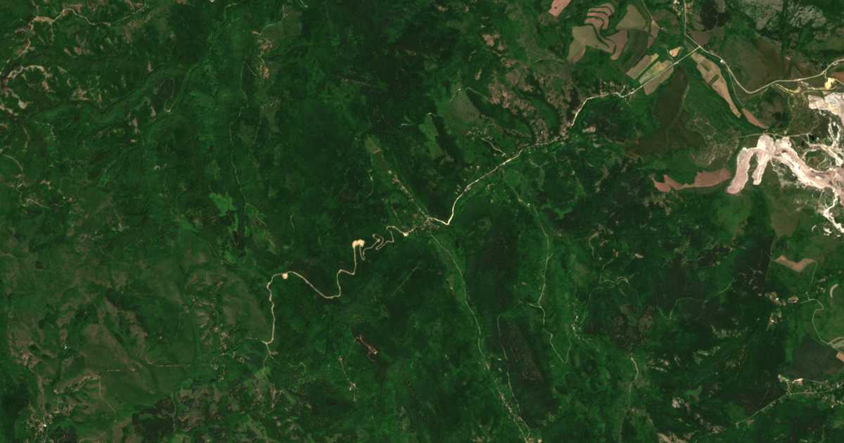 Satellite map of Gralska Padina