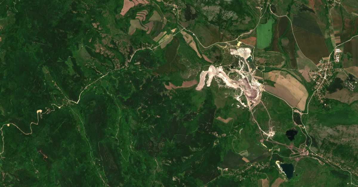 Satellite map of Nedelishte