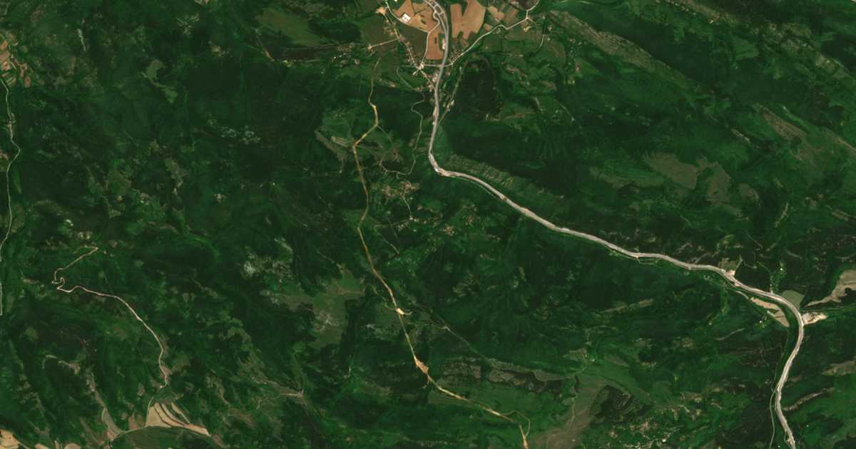 Satellite map of Novo Bardo