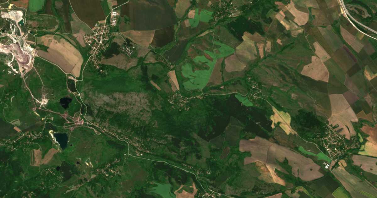 Satellite map of Taban