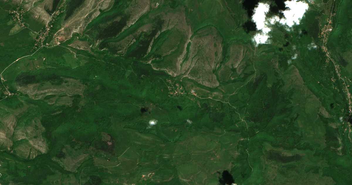 Satellite map of Gubesh
