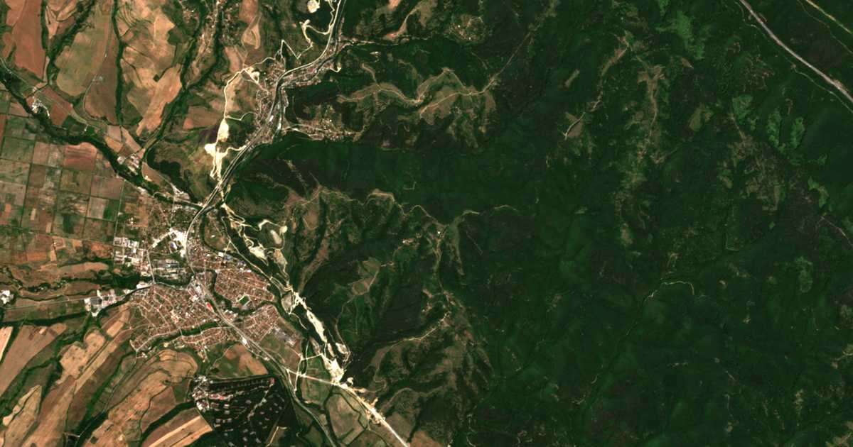 Satellite map of Dolna Vasilitsa