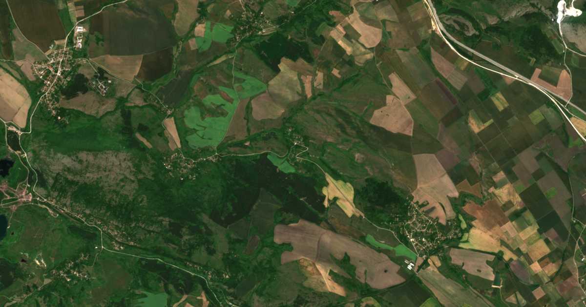 Satellite map of Bahalin