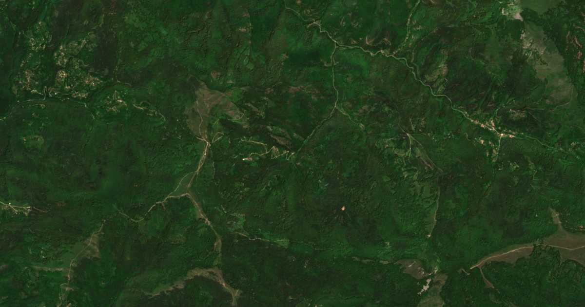 Satellite map of Brezovdol