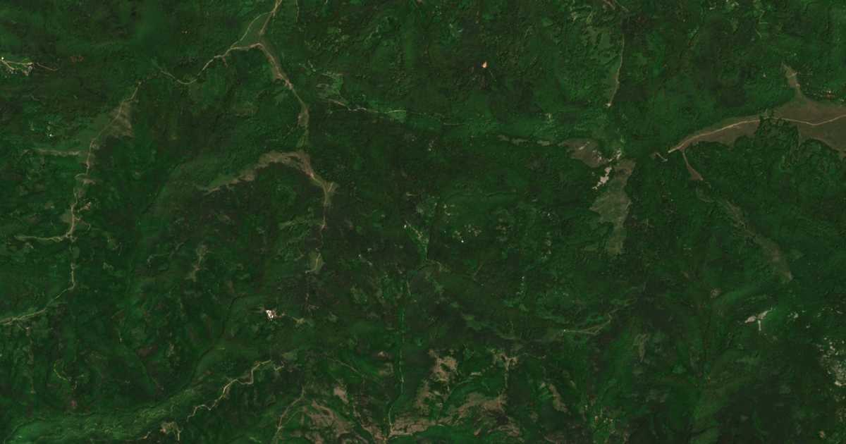 Satellite map of Bukovets