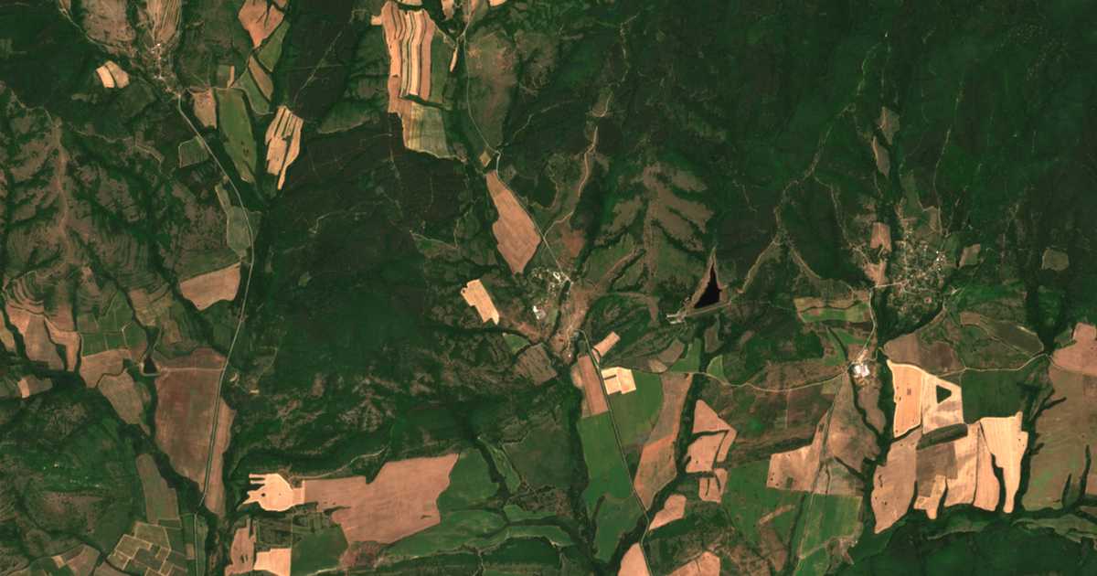 Satellite map of Dolno novo selo
