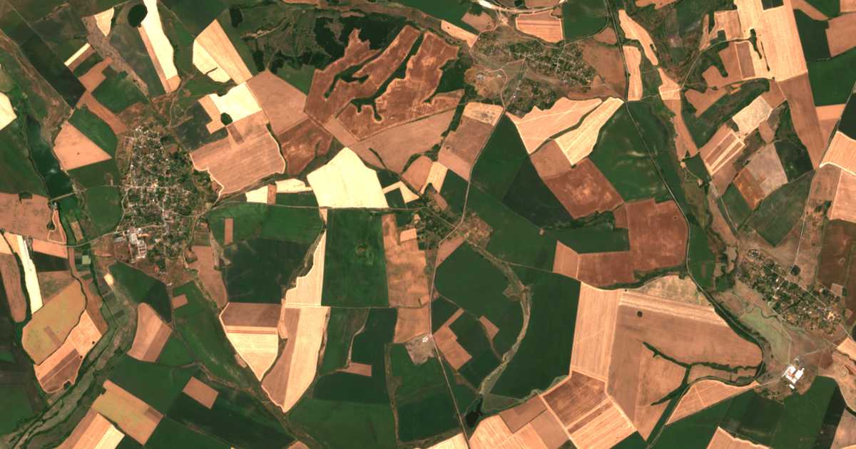 Satellite map of Oslarka