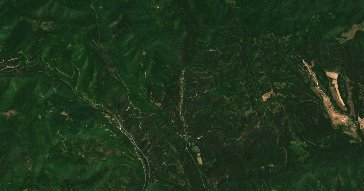 Satellite map of Slivito