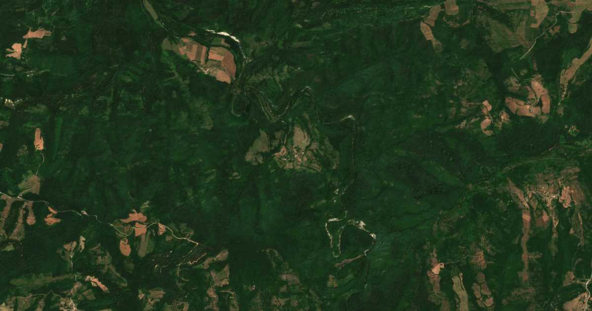 Satellite map of Bogomolsko