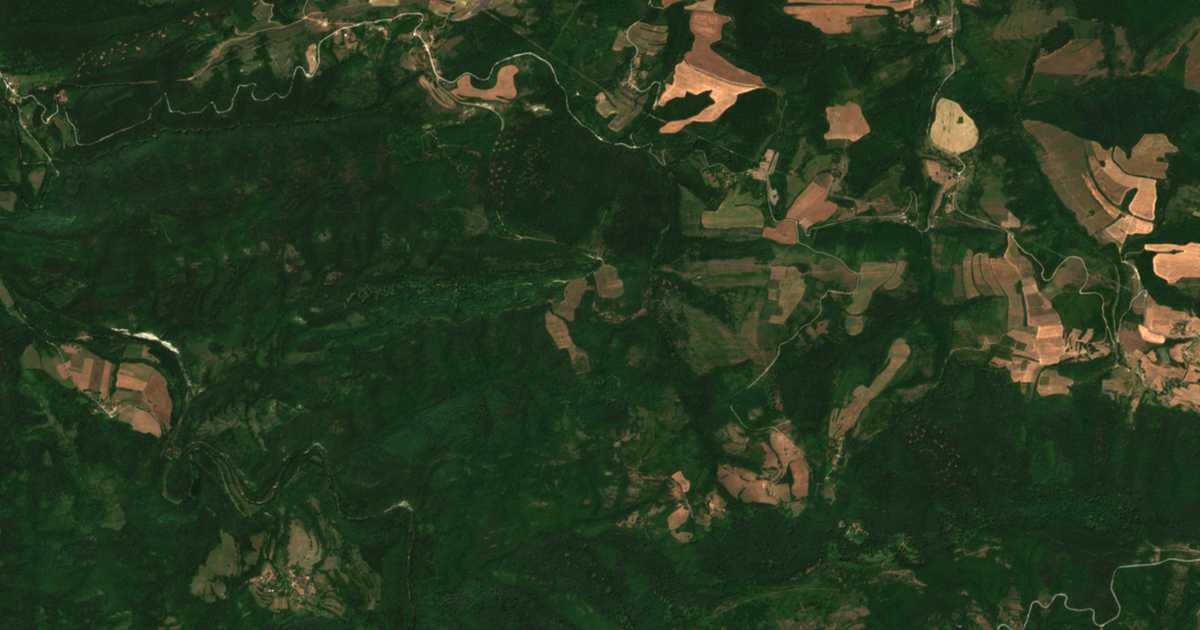 Satellite map of Kapinets