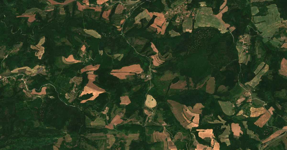 Satellite map of Malka Cherkovna