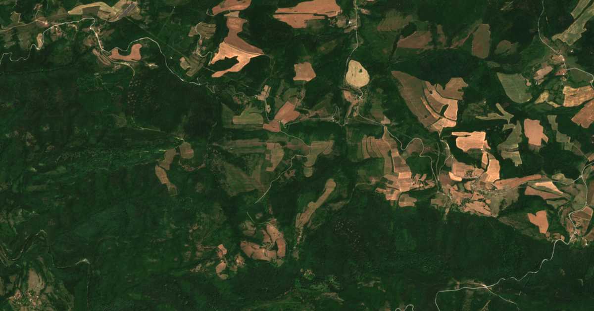 Satellite map of Tihovets