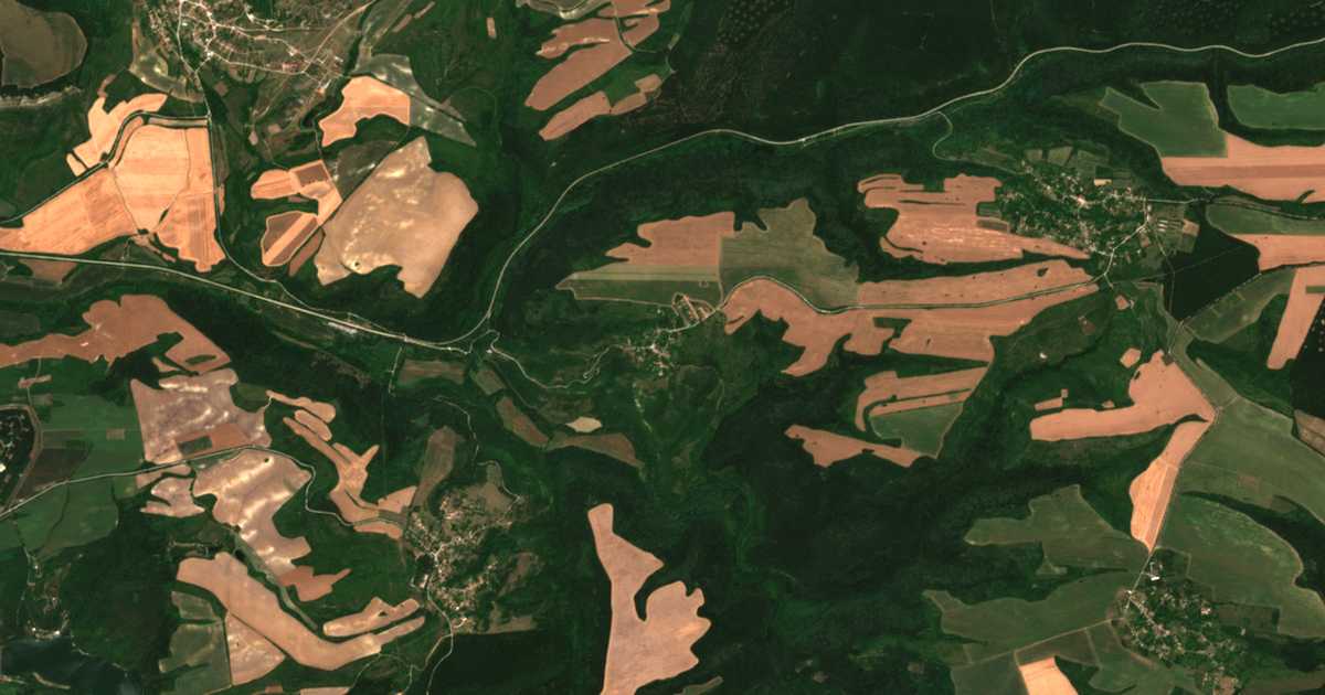 Satellite map of Manastiritsa