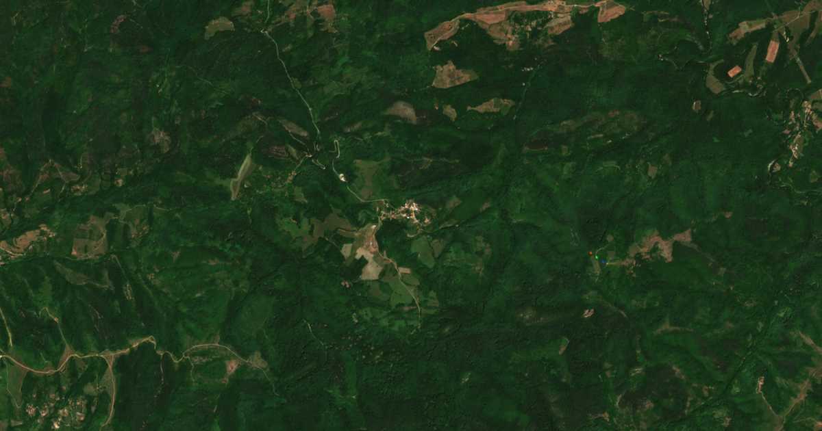 Satellite map of Badevtsi