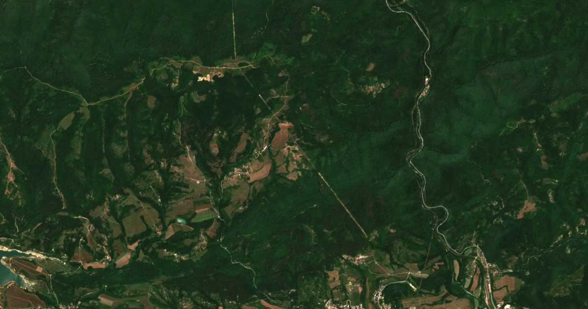 Satellite map of Tarkasheni