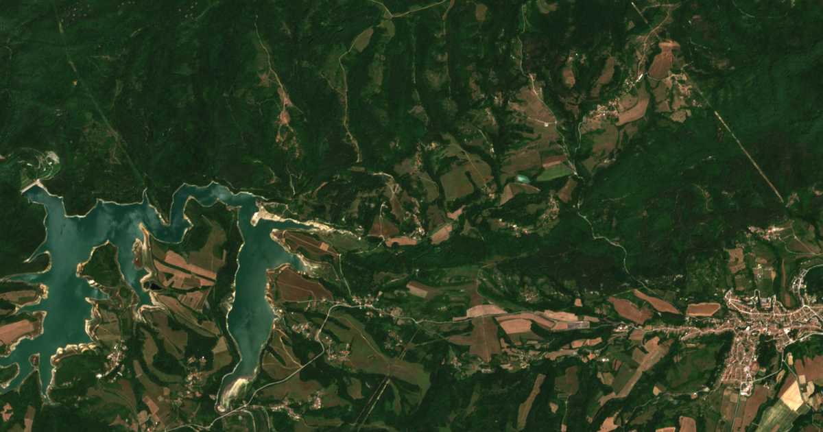 Satellite map of Valchovtsi
