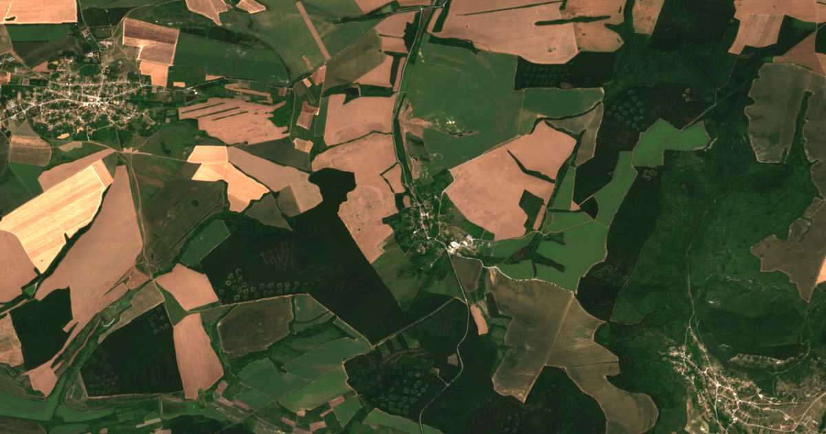 Satellite map of Nikolaevo