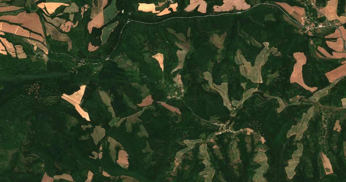 Satellite map of Zhelezartsi