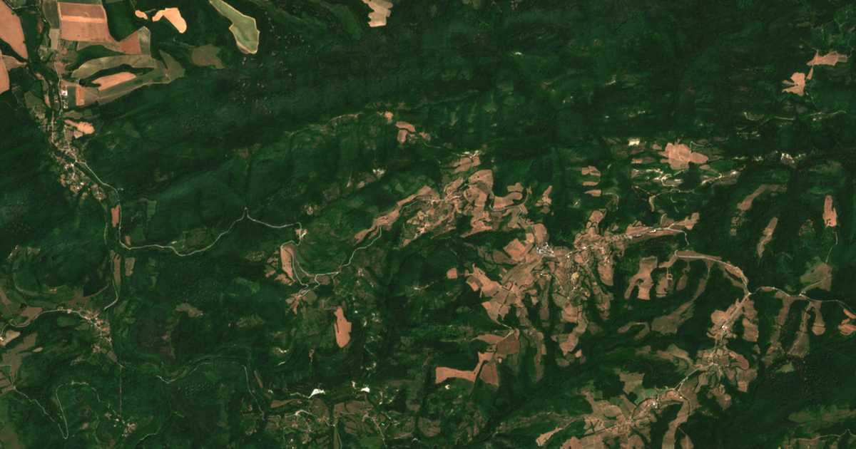 Satellite map of Dolno Shivachevo