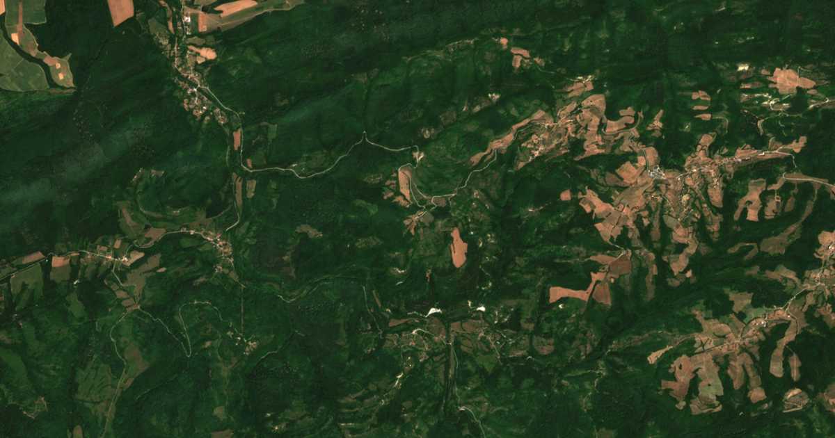 Satellite map of Gorna Hadzhiyska