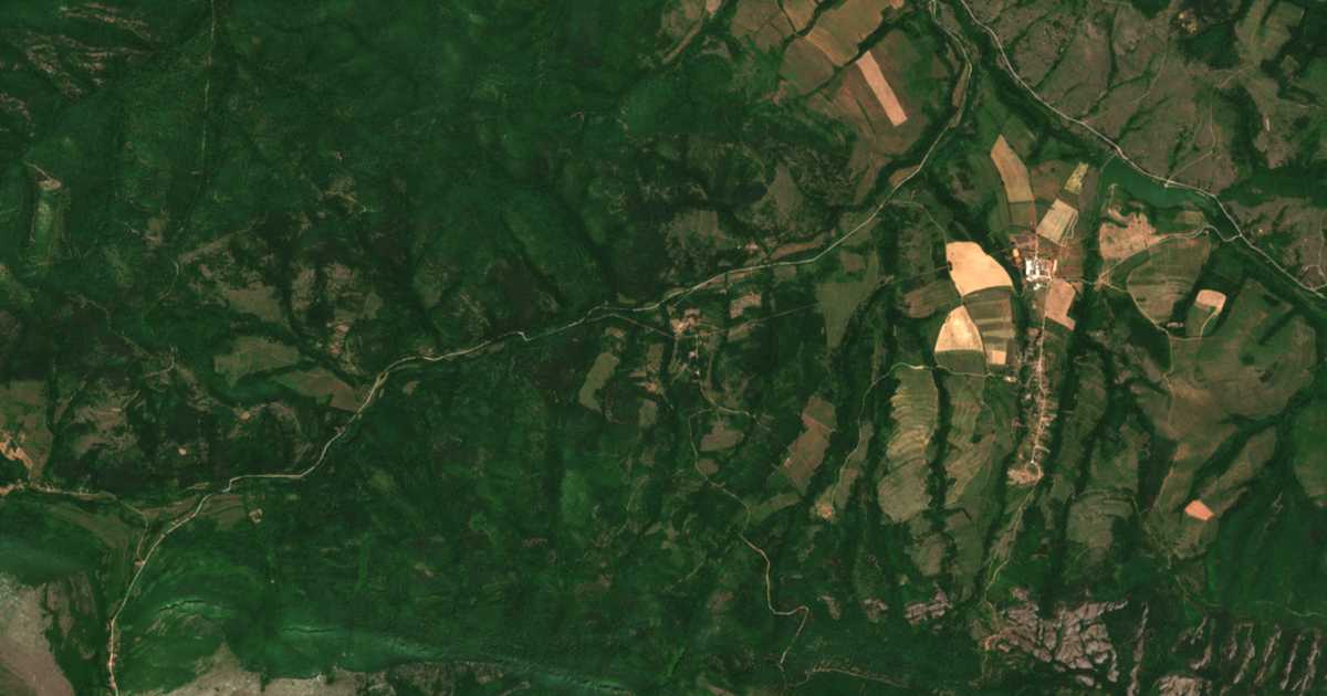 Satellite map of Granichak