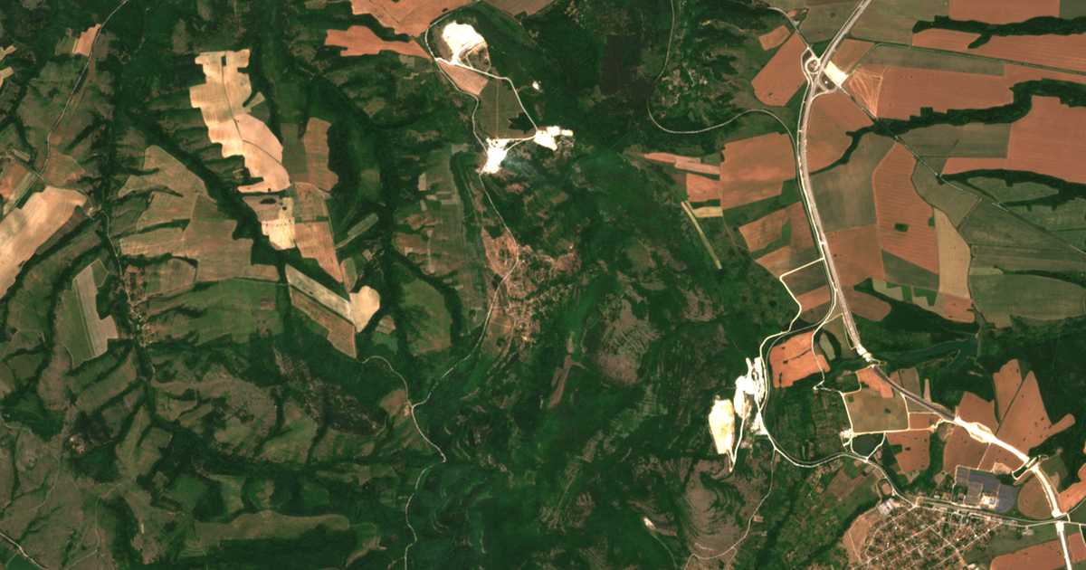 Satellite map of Granitovo