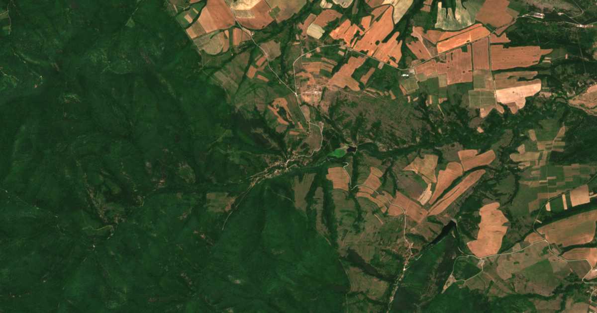 Satellite map of Rayanovtsi