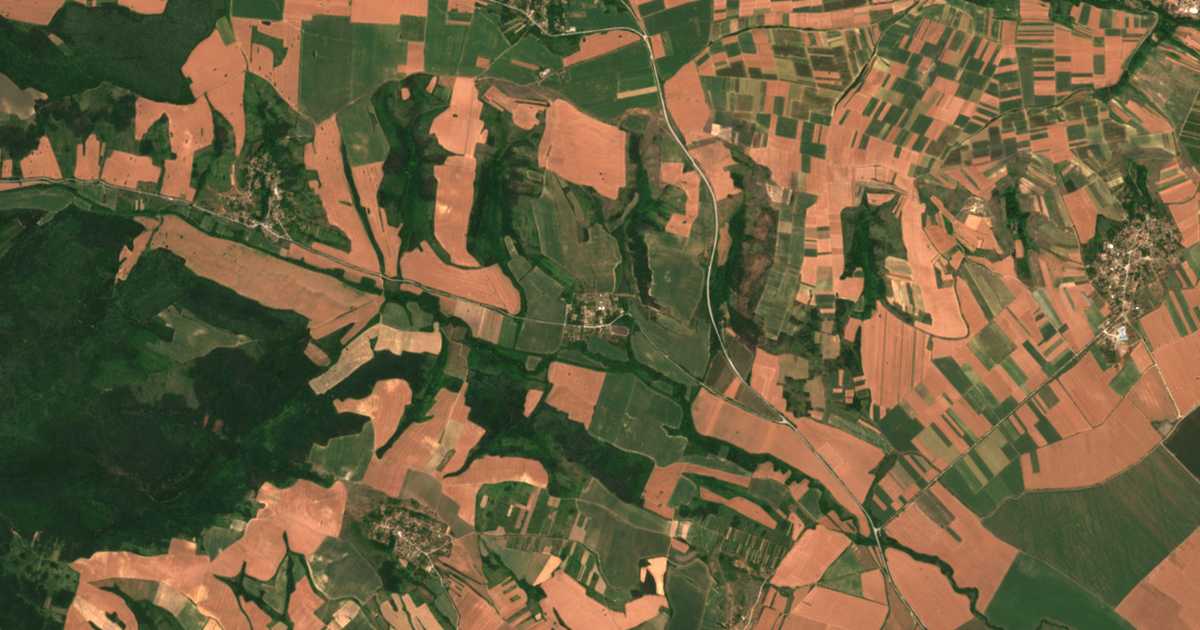 Satellite map of Kalina