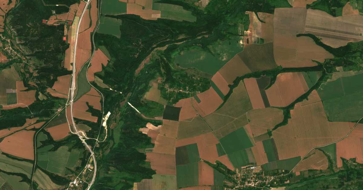 Satellite map of Lagoshevtsi