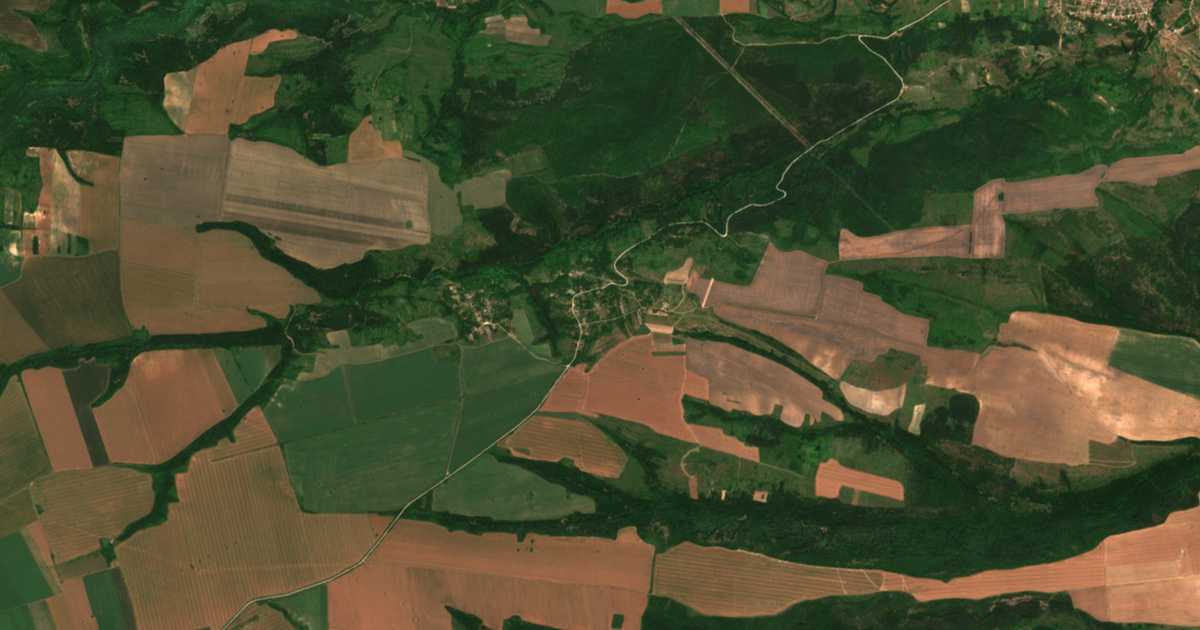 Satellite map of Mali Drenovets