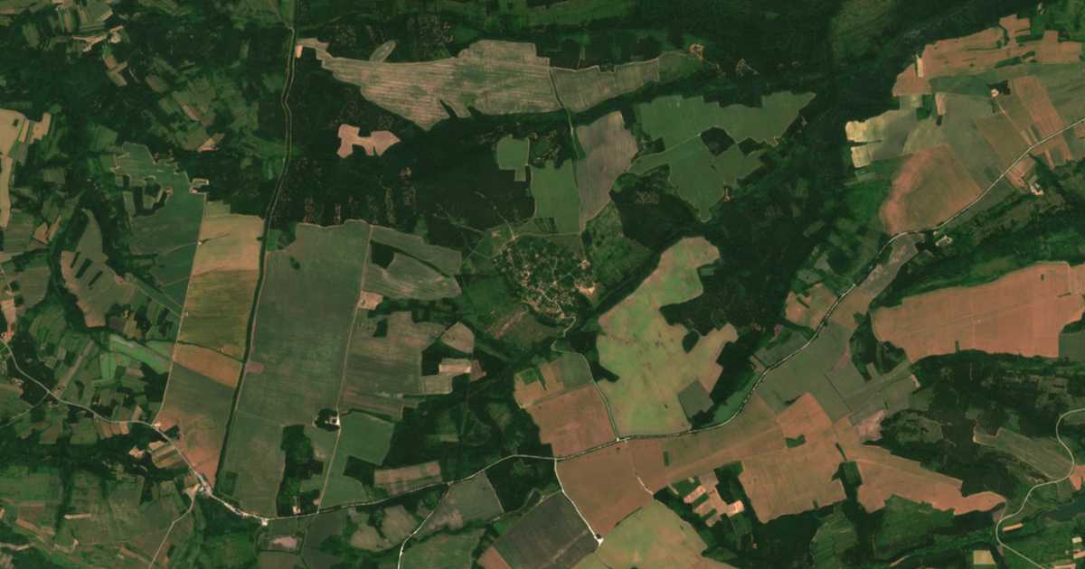 Satellite map of Izvor mahala