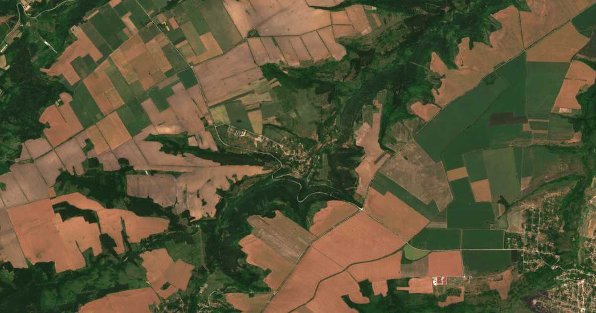 Satellite map of Kosta Perchevo