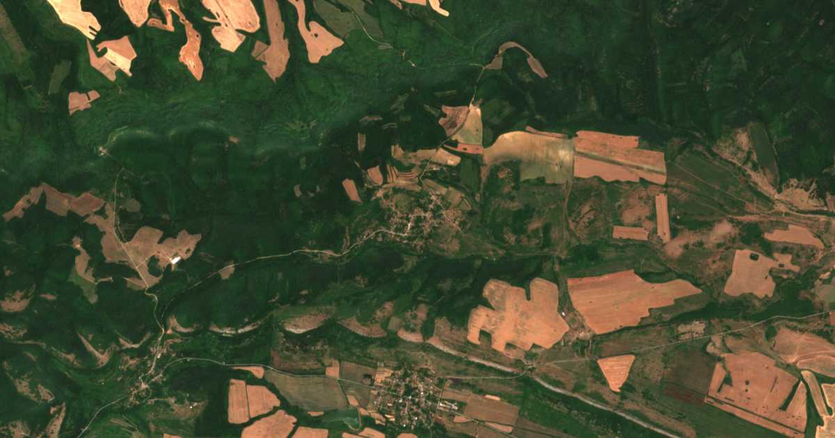 Satellite map of Tsakonitsa