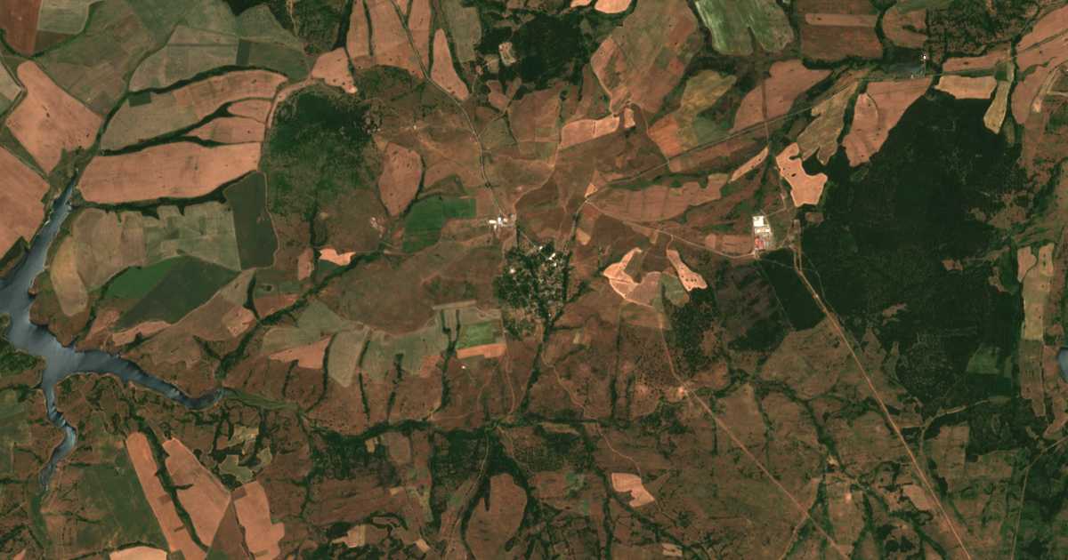 Satellite map of Gorska polyana