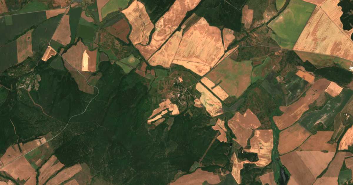 Satellite map of Drama