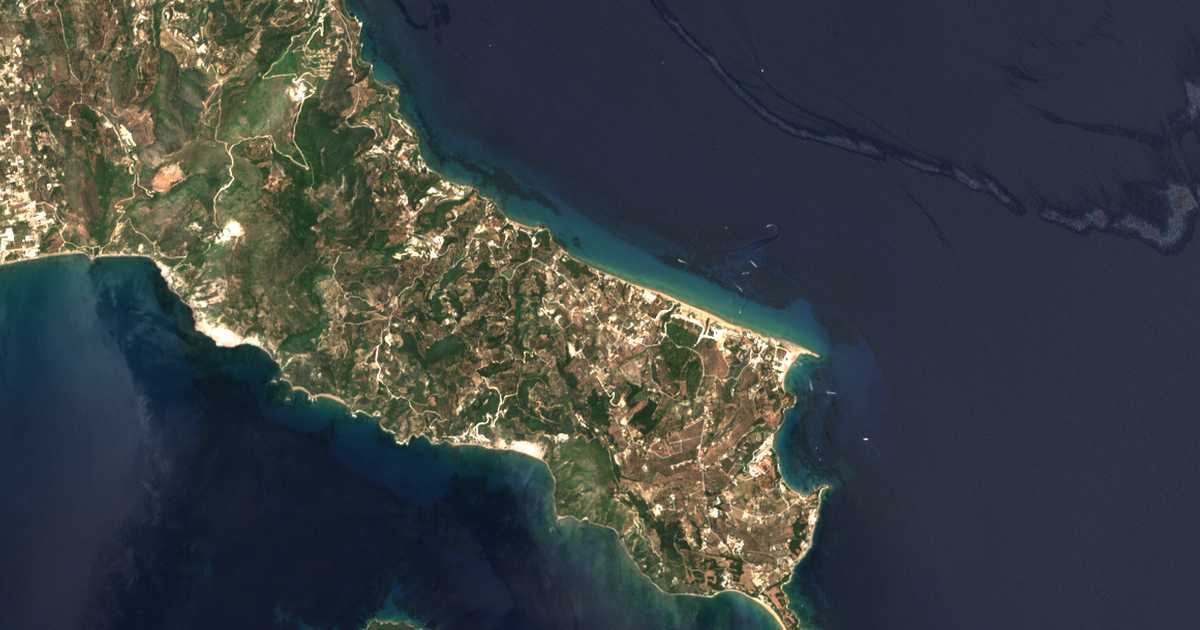 Satellite map of Ano Vasilikos
