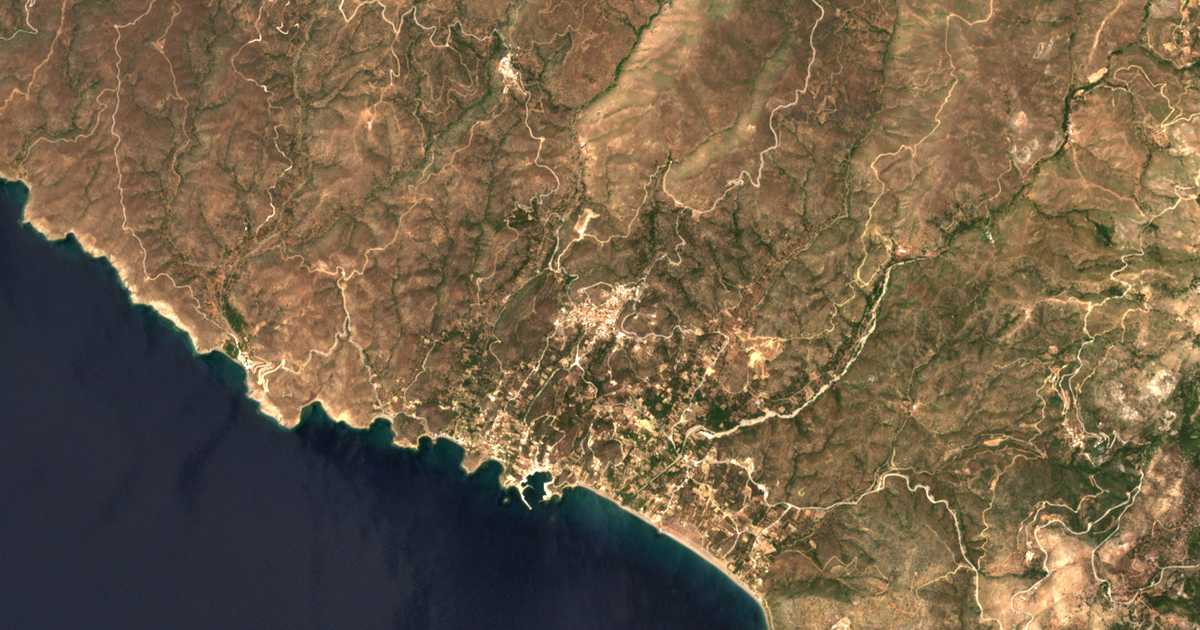 Satellite map of Volissos