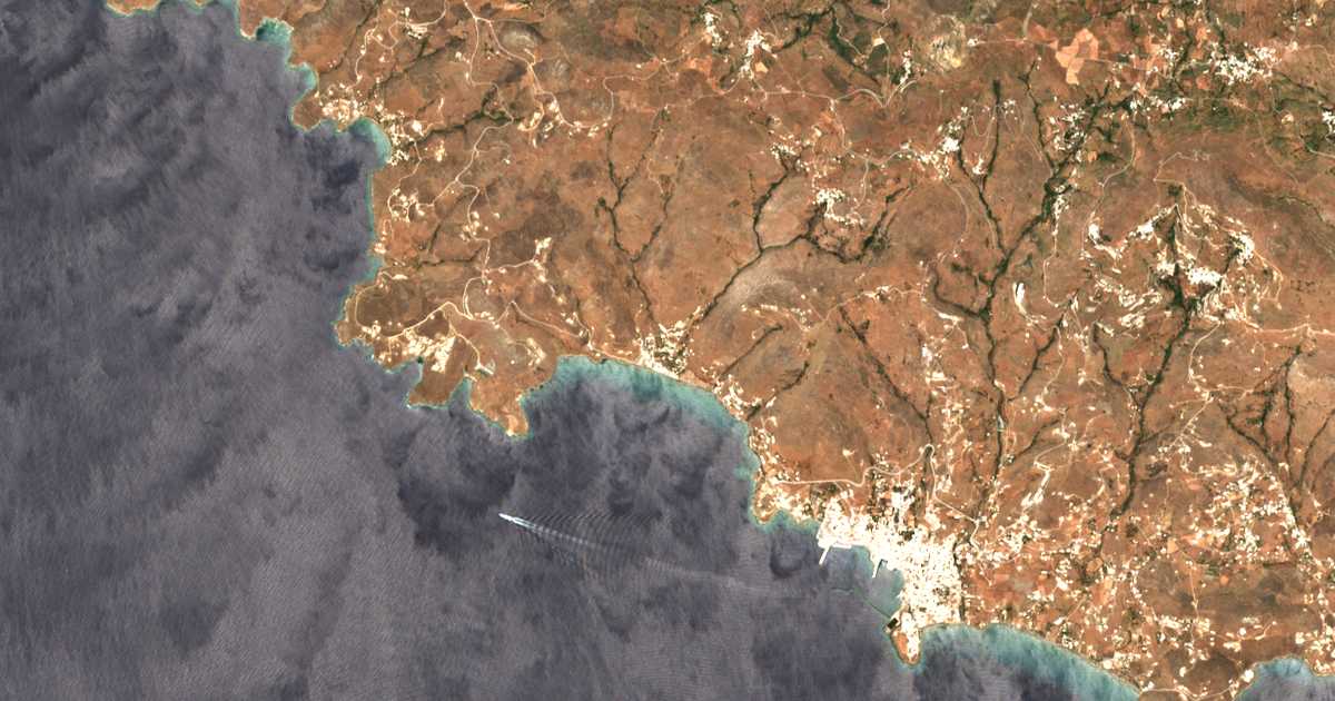 Satellite map of Kionia